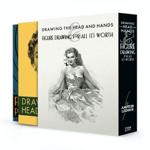 Andrew Loomis - Drawing the Head and Hands & Figure Drawing (Box Set)