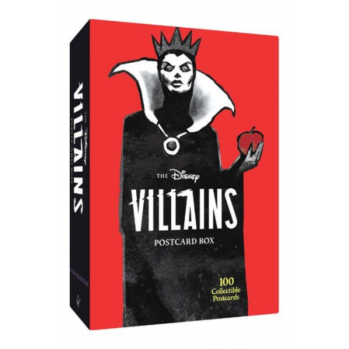 Walt Disney - The Disney Villains Postcard Box