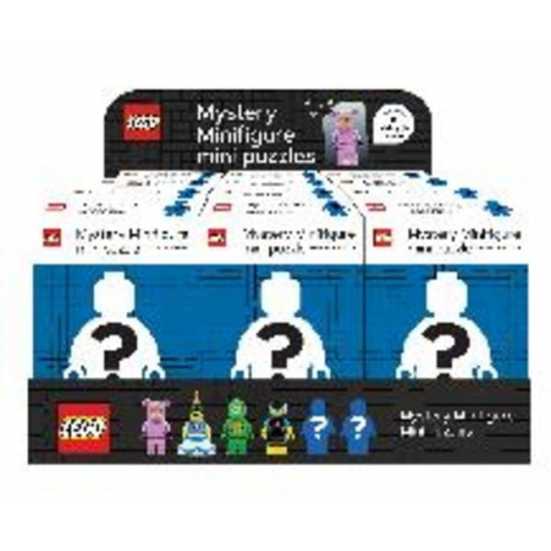 LEGO - LEGO Mystery Minifigure Puzzles Blue Edition 12 Copy CDU