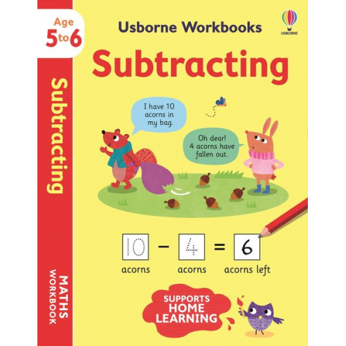 Holly Bathie - Usborne Workbooks Subtracting 5-6