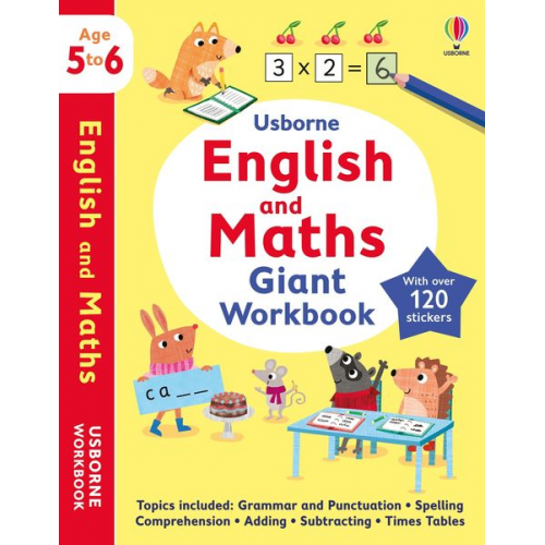 Hannah Watson Holly Bathie Jane Bingham Jessica Greenwell - Usborne English and Maths Giant Workbook 5-6