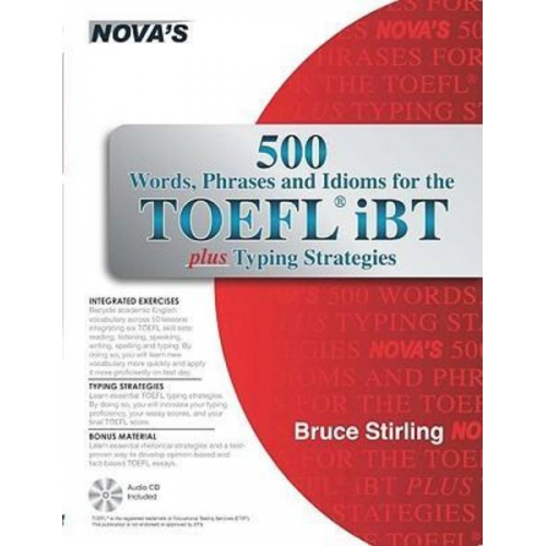 Bruce Stirling - 500 Words, Phrases, and Idioms for the TOEFL iBT