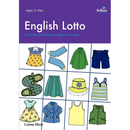 Colette Elliott - English Lotto. a Fun Way to Reinforce English Vocabulary