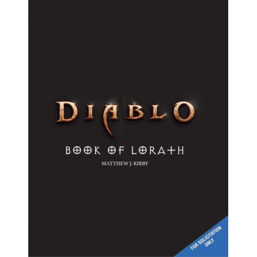 Matthew J. Kirby - Diablo: Book of Lorath