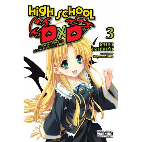 Ichiei Ishibumi Miyama-Zero - High School DXD, Vol. 3 (Light Novel)