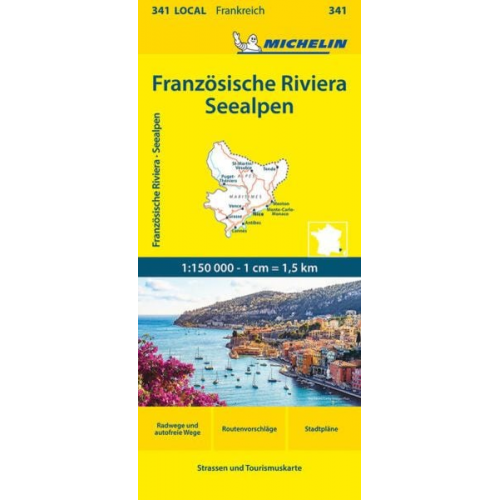 Michelin Französische Riviera - Seealpen