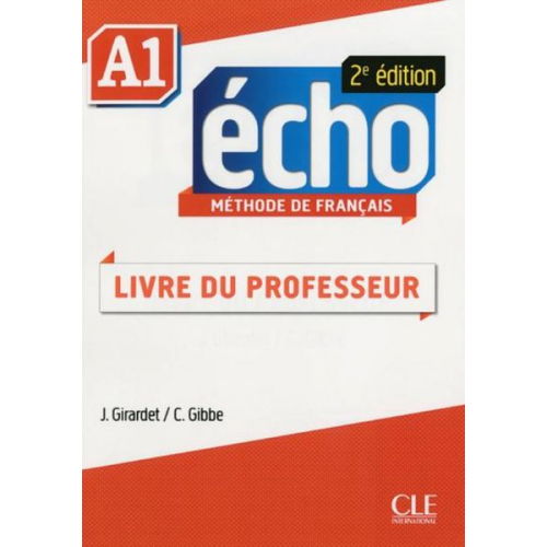 Jacques Pecheur - Echo A1 Teacher's Guide