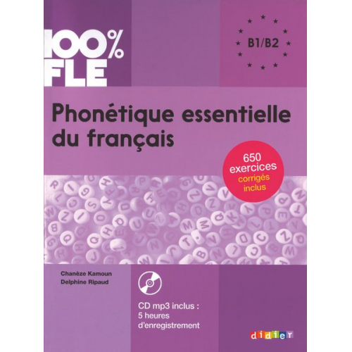 Chaneze Kamoun Delphine Ripaud - Phonetique Essentielle Du Francais [With MP3]