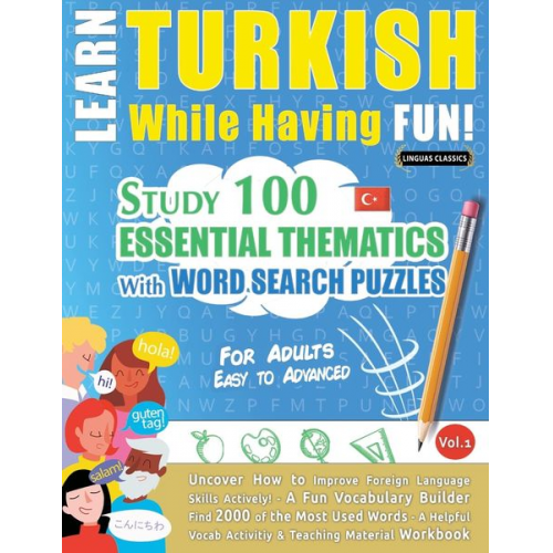 Linguas Classics - Learn Turkish While Having Fun! - For Adults