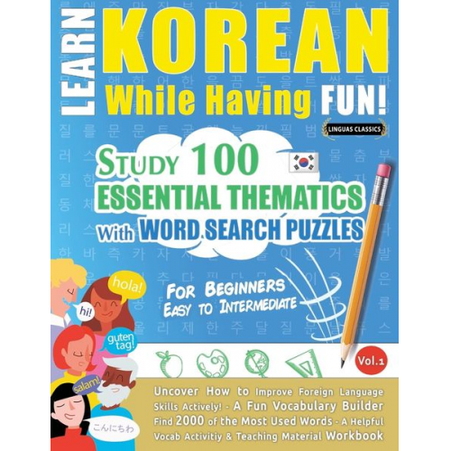 Linguas Classics - Learn Korean While Having Fun! - For Beginners