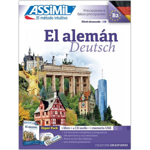 Maria Roemer - ASSiMiL El alemán - Deutschkurs in spanischer Sprache - Audio-Plus-Sprachkurs - Niveau A1-B2