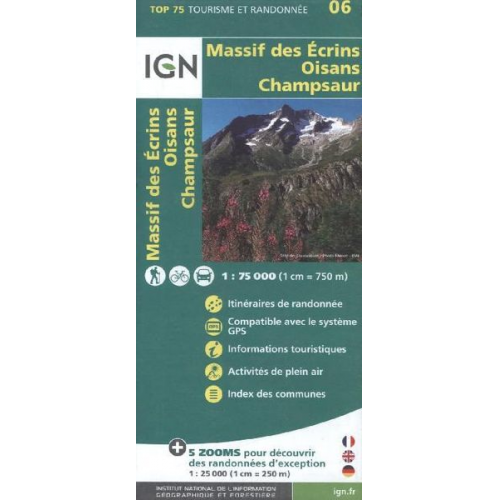 Collectif Ign - Oisans - Champsaur - Massif des Ecrins