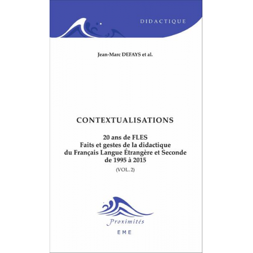 Jean-Marc Defays - Contextualisations