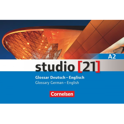 Studio [21] - Grundstufe A2: Gesamtband. Glossar Deutsch-Englisch