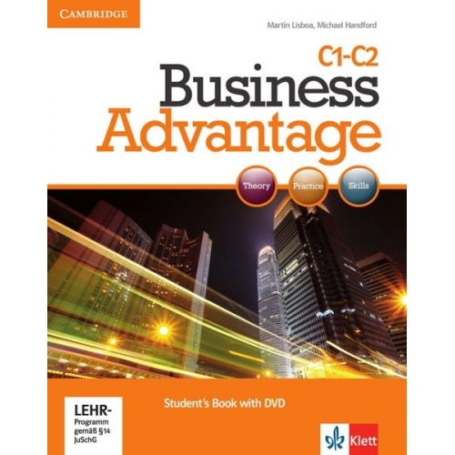 Business Advantage C1. Advanced. Student's Book with DVD