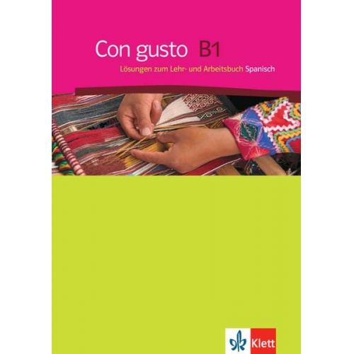 Con gusto. Lösungsheft B1