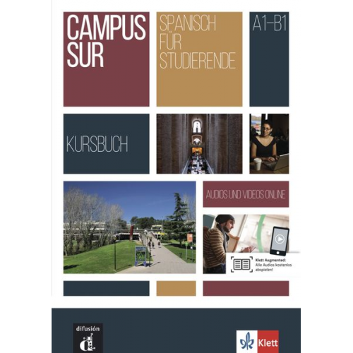 Campus Sur A1-B1. Kursbuch + Audios und Videos online