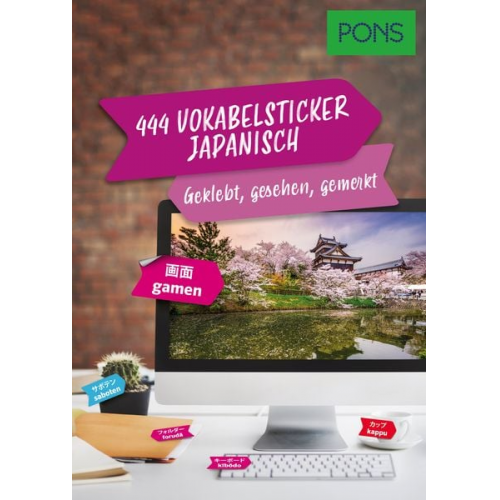 PONS 444 Vokabelsticker Japanisch