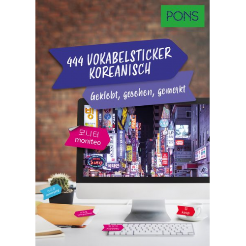 PONS 444 Vokabelsticker Koreanisch