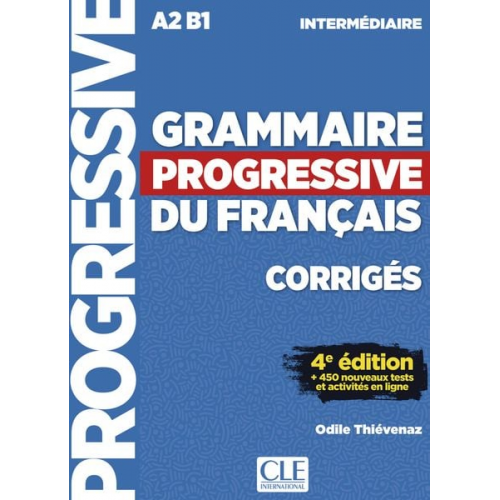 Grammaire progressive du français, Niveau intermédiaire. Lösungsheft + Online