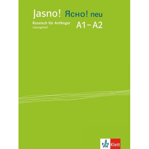 Jasno! neu A1-A2. Lösungsheft