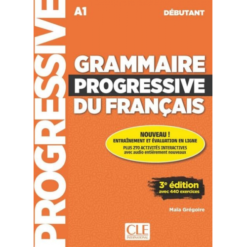 Grammaire progressive du français - Niveau débutant. Buch + Audio-CD