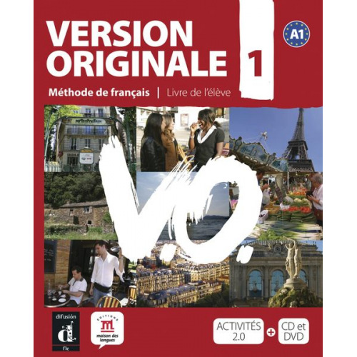 Version originale A1 / Kursbuch mit Audio-CD + DVD