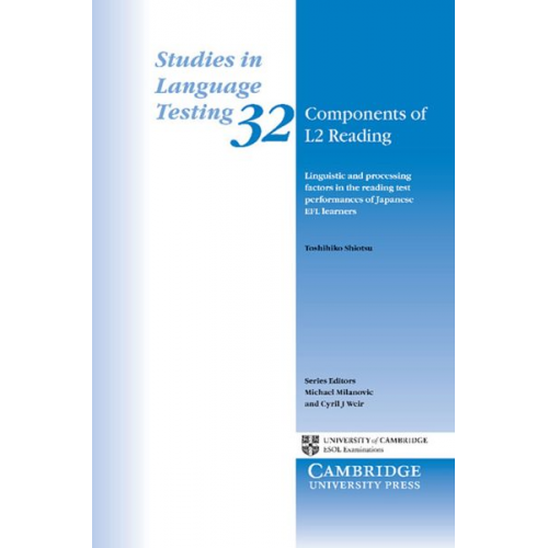 Toshihiko Shiotsu - Shiotsu, T: Components of L2 Reading