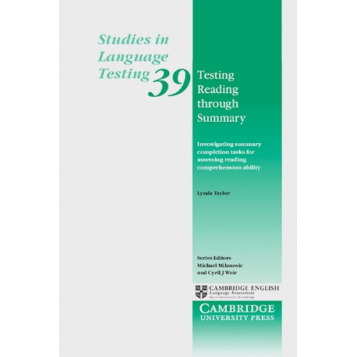 Lynda Taylor - Testing Reading through Summary