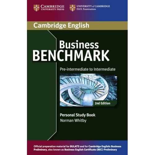 Business Benchmark 2nd Edition / Personal Study Book BEC & BULATS Pre-intermediate/Intermediate B1