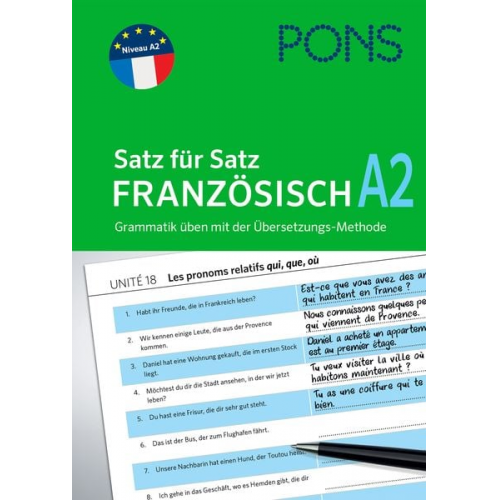 Janina Radej - PONS Satz für Satz Französisch A2