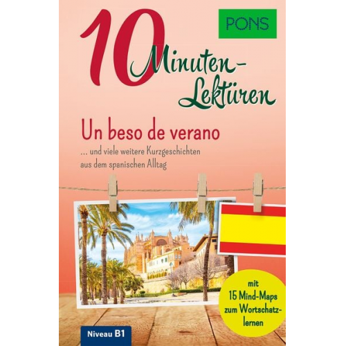PONS 10-Minuten-Lektüren Spanisch B1 - Un beso de verano