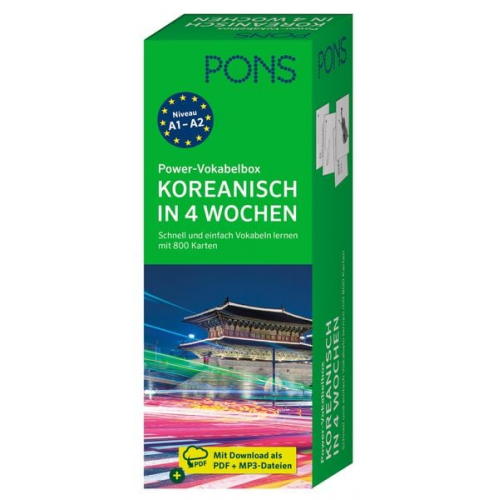 PONS Power-Vokabelbox Koreanisch in 4 Wochen