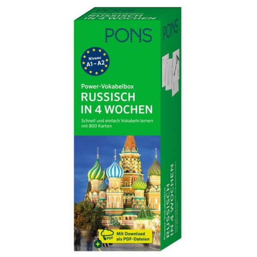 PONS Power-Vokabelbox Russisch in 4 Wochen