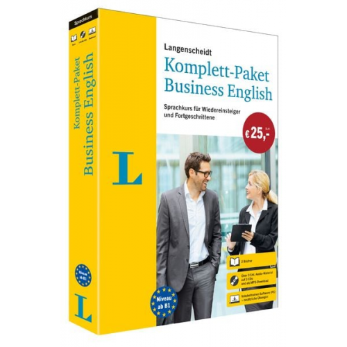 Langenscheidt Komplett-Paket Business English. Sprachkurs für Wiedereinsteiger und Fortgeschrittene