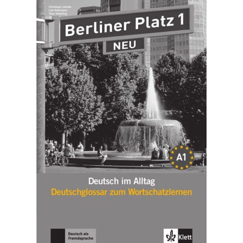 Berliner Platz 1 NEU - Deutschglossar zum Wortschatzlernen