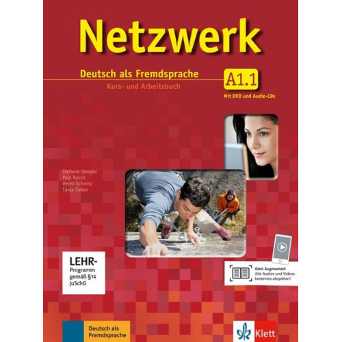 Stefanie Dengler Tanja Mayr-Sieber Paul Rusch Helen Schmitz Theo Scherling - Netzwerk A1 in Teilbänden - Kurs- und Arbeitsbuch, Teil 1 mit 2 Audio-CDs und DVD