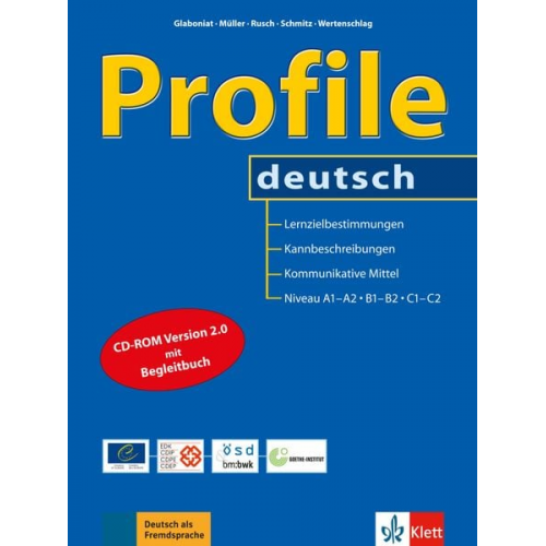 Manuela Glaboniat Martin Müller Paul Rusch Helen Schmitz Lukas Wertenschlag - Profile deutsch - Buch mit CD-ROM