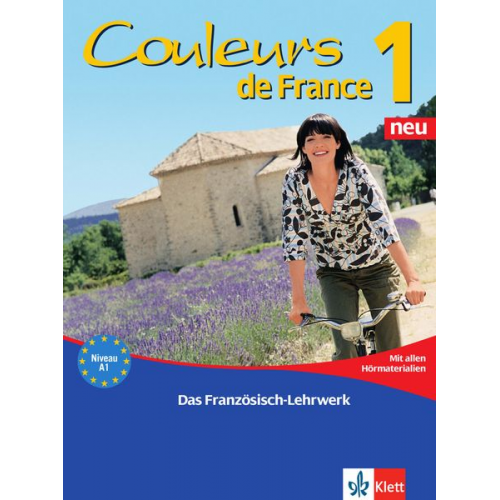 Nicole Verger Isabelle Jue Adelheid Nodop Emmanuelle Tessier Bettina Hauenschild - Couleurs de France Neu 1 - Lehr- und Arbeitsbuch mit Beiheft "Extra" und allen Hörmaterialien