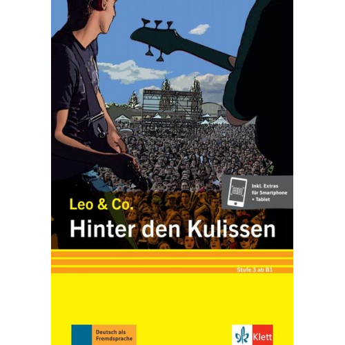 Elke Burger Theo Scherling - Hinter den Kulissen (Stufe 3). Buch + Online