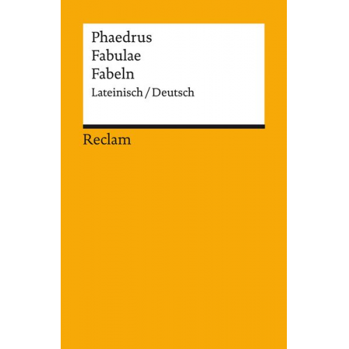 Phaedrus - Fabulae / Fabeln