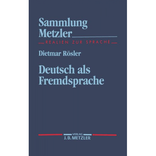 Dietmar Rösler - Roesler, D: Deutsch/Fremdsprache
