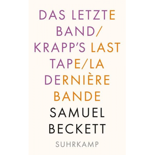 Samuel Beckett - Das letzte Band. Krapp's Last Tape. La dernière bande