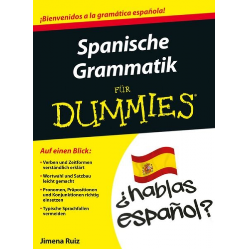 Jimena Ruiz - Ruiz, J: Spanische Grammatik für Dummies