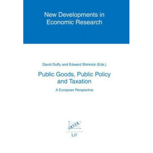 Public Goods, Public Policy and Taxation