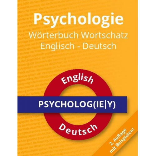 Roland Russwurm - Psychologie Wörterbuch Wortschatz Englisch - Deutsch