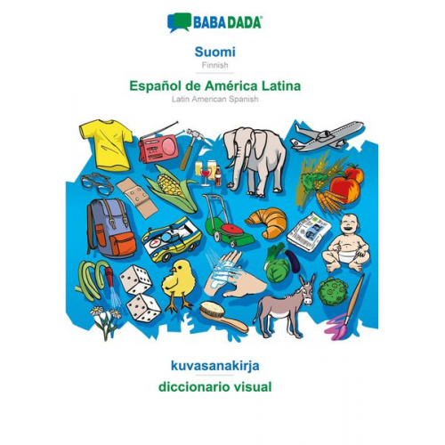 Babadada GmbH - BABADADA black-and-white, Suomi - Español de América Latina, kuvasanakirja - diccionario visual