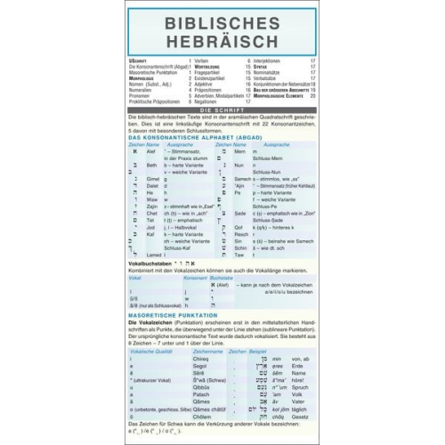 Mlada Mikulicová - Biblisches Hebräisch - Kurzgrammatik. Die komplette Grammatik anschaulich und verständlich dargestellt