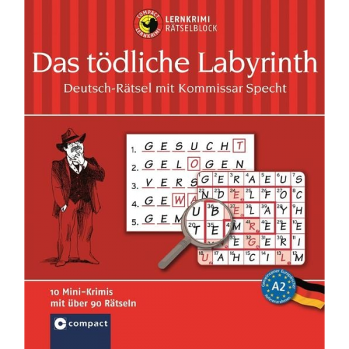 Wolfgang Wegner - Wegner, W: tödliche Labyrinth Deutsch-Rätsel B1