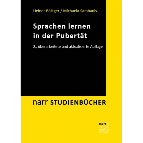 Heiner Böttger Michaela Sambanis - Sprachen lernen in der Pubertät